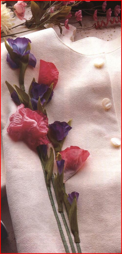 Цветы из ткани своими руками